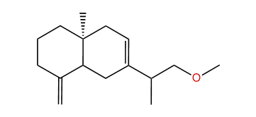 Eudesma-4(15),7-dien-12-yl methyl ether